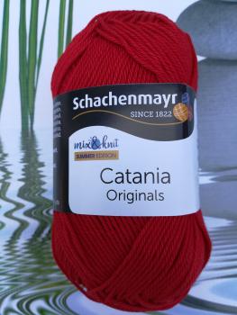Schachenmayr Catania - 100% Baumwolle - signalrot (115)