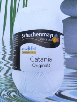 Schachenmayr Catania - 100% Baumwolle - weiss (106)