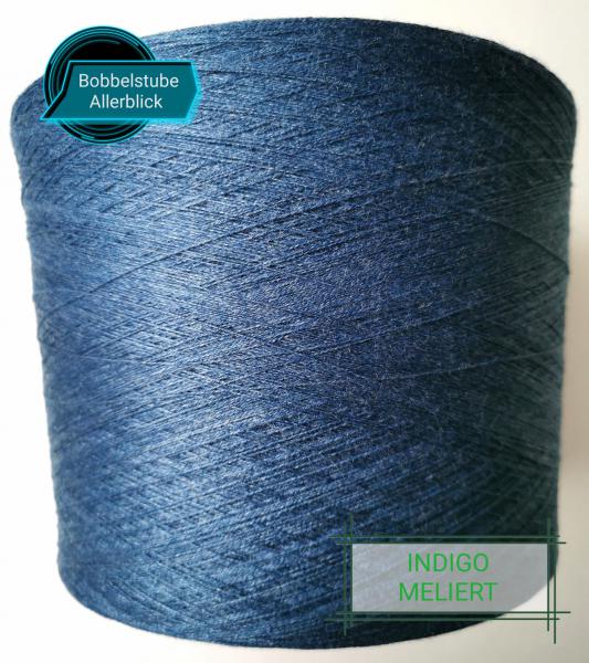Beilauffaden Indigo meliert
